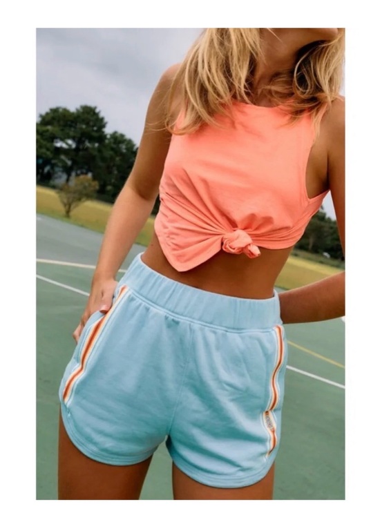 FP Movement by Free People Pants - Free People Movement Grand Slam Shorts Light Blue XS